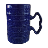 Glazed ceramic mug
