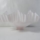 Lampshade in opaline powder pink art deco