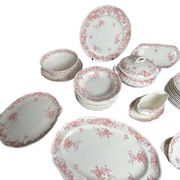 Art de la table, service porcelaine Villeroy et Boch Valeria XXème