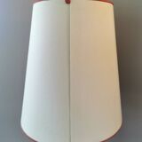 Pair of vintage twisted wood lamps