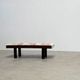 Roger Capron white ceramic coffee table