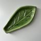 Vide poche feuille verte