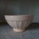 2 bols Digoin Sarreguemines beige rosé