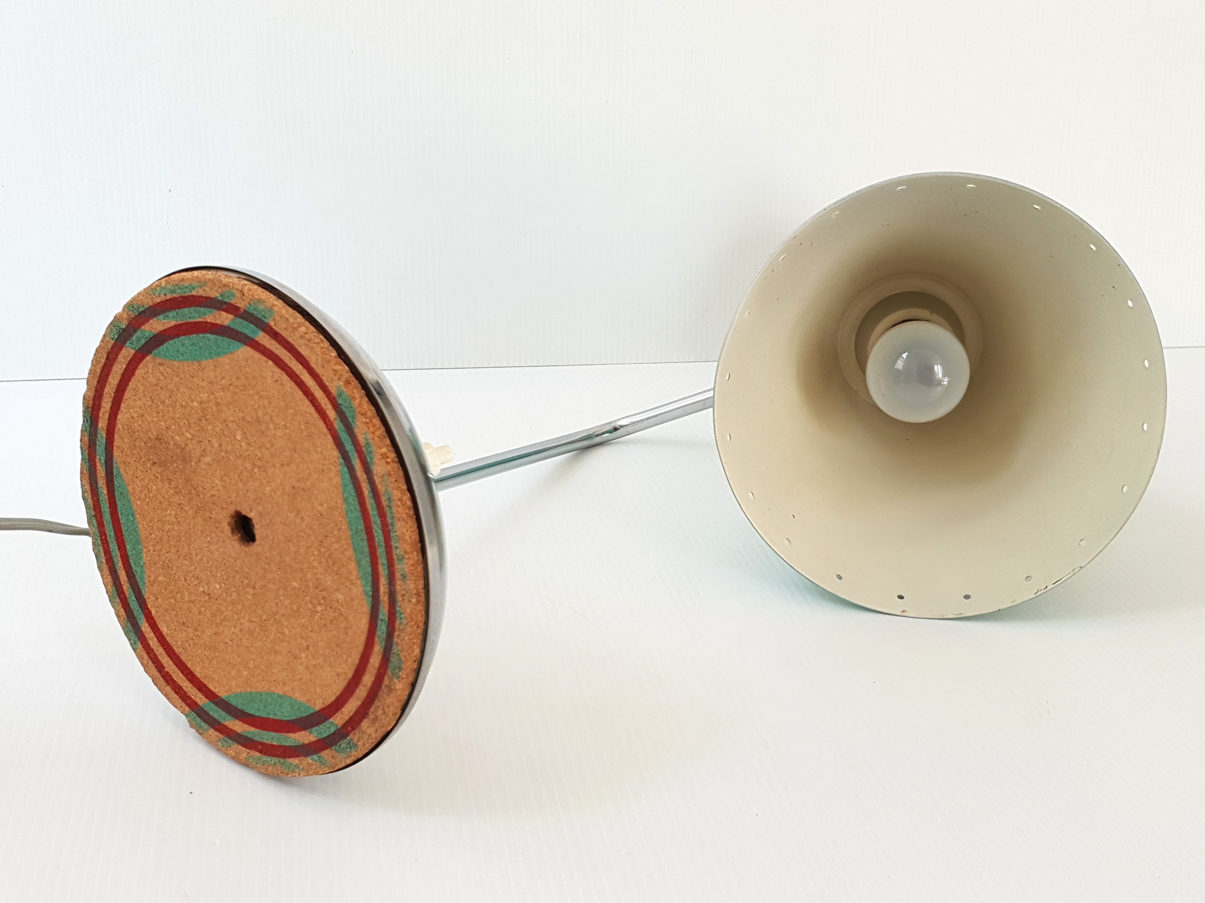 1950 Vintage diabolo table lamp