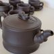 Chinese Terracotta Tea Set Yixing Bamboo Decor