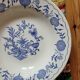 Set of 5 Blue Onion deep plates