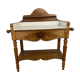 Table de toilette coiffeuse Louis Philippe