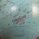 Mappemonde lampe, globe terrestre vintage