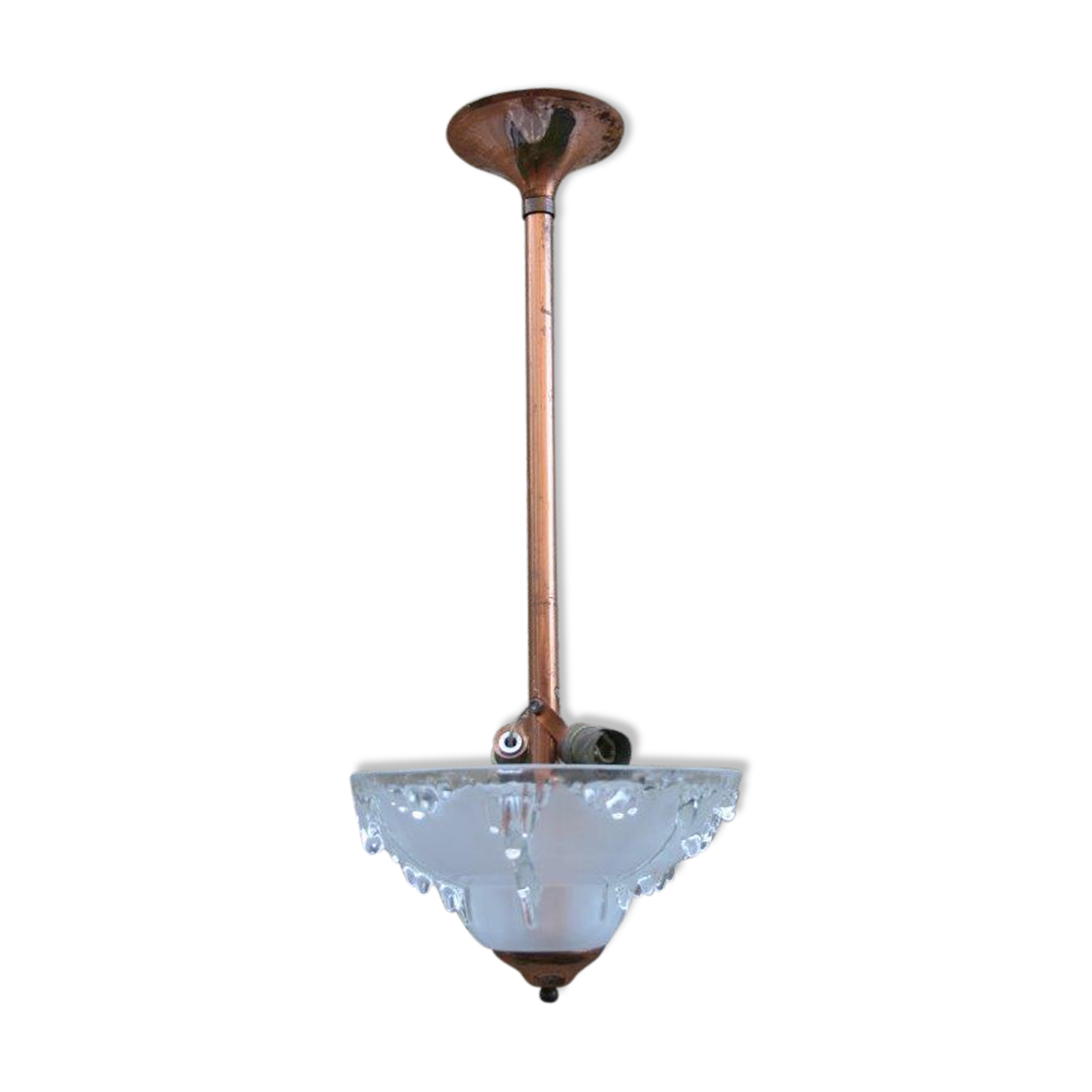 Hanging Deco brass glass Icicle Ezan