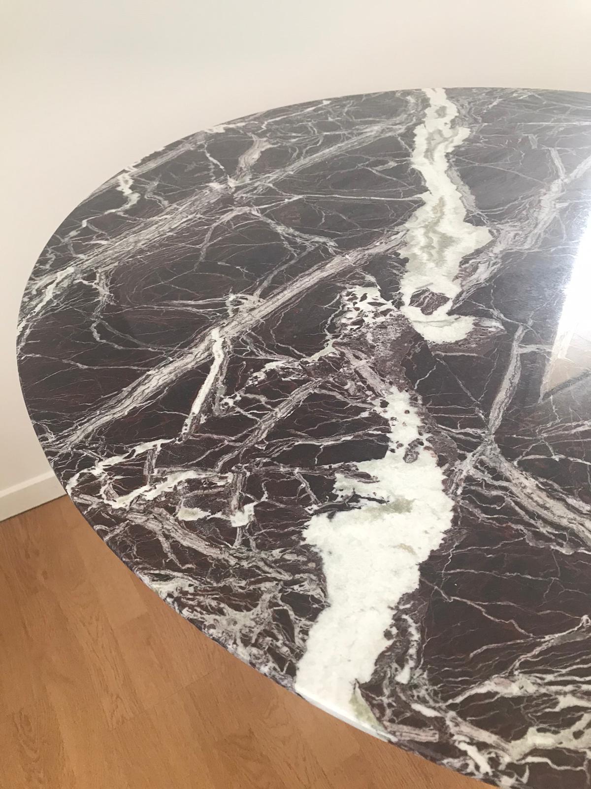 Marble dining table