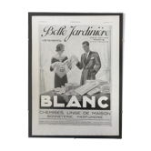 Advertising poster Belle jardiniere 1933
