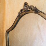 Golden baroque mirror h 68/45l