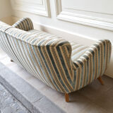 50s 60s Organic sculptural sofa couch