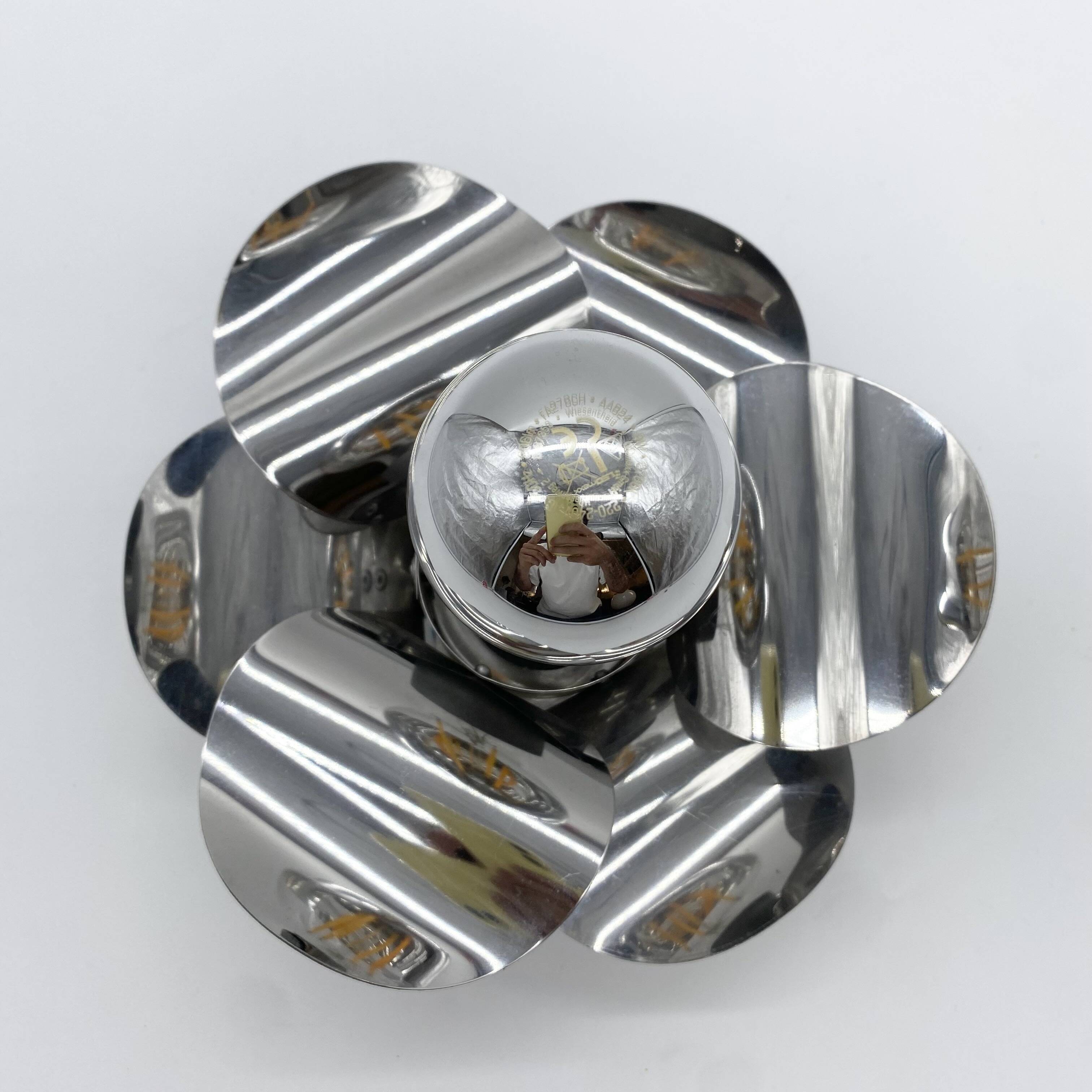 Applique « flower » – space age, 1970s