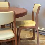 Baumann vintage round table (4 to 8 p.)