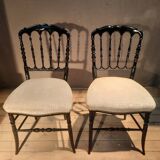 Pair of Napoleon III chairs
