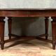 Eugène Printz: Large Louis XVI mahogany elongation table circa 1880
