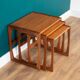 Retro Teak 1960s G Plan Quadrille Nest Of Coffee Tables
