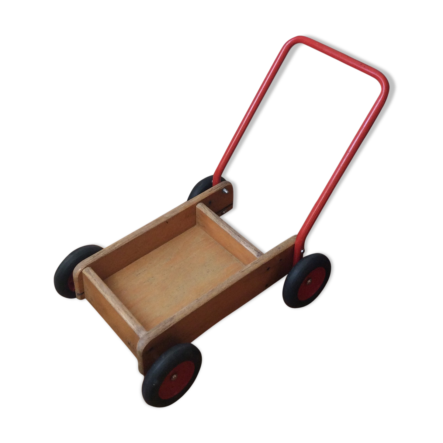 Caddie cart storage vintage toy stroller