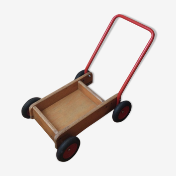 Caddie chariot poussette jouet de rangement vintage