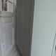 Commode vintage vert de gris,5 tiroirs , plateau bois.