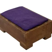 Art Deco footstool foot rest minimalist 30's design small model