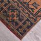 Orange & Navy Blue Turkish Runner Rug 87x337Cm SK 240636