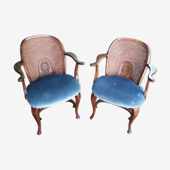Pair of armchairs 19th