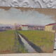 Fond d'atelier tableau 4 pièces Santa Maria d'Obregon