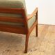 Mid-century modern teak sofa, senator series by Ole Wanscher for Cado