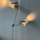 Cream taupe 70s vintage Philips space age floor lamp