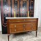 Commode de style Louis XVI en acajou