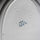 Plat ovale Terre de Fer Bleu Verdun HBC