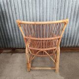 Grand fauteuil en rotin adulte