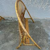 Rattan headboard