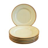 Lot of 6 Tulowice dessert plates