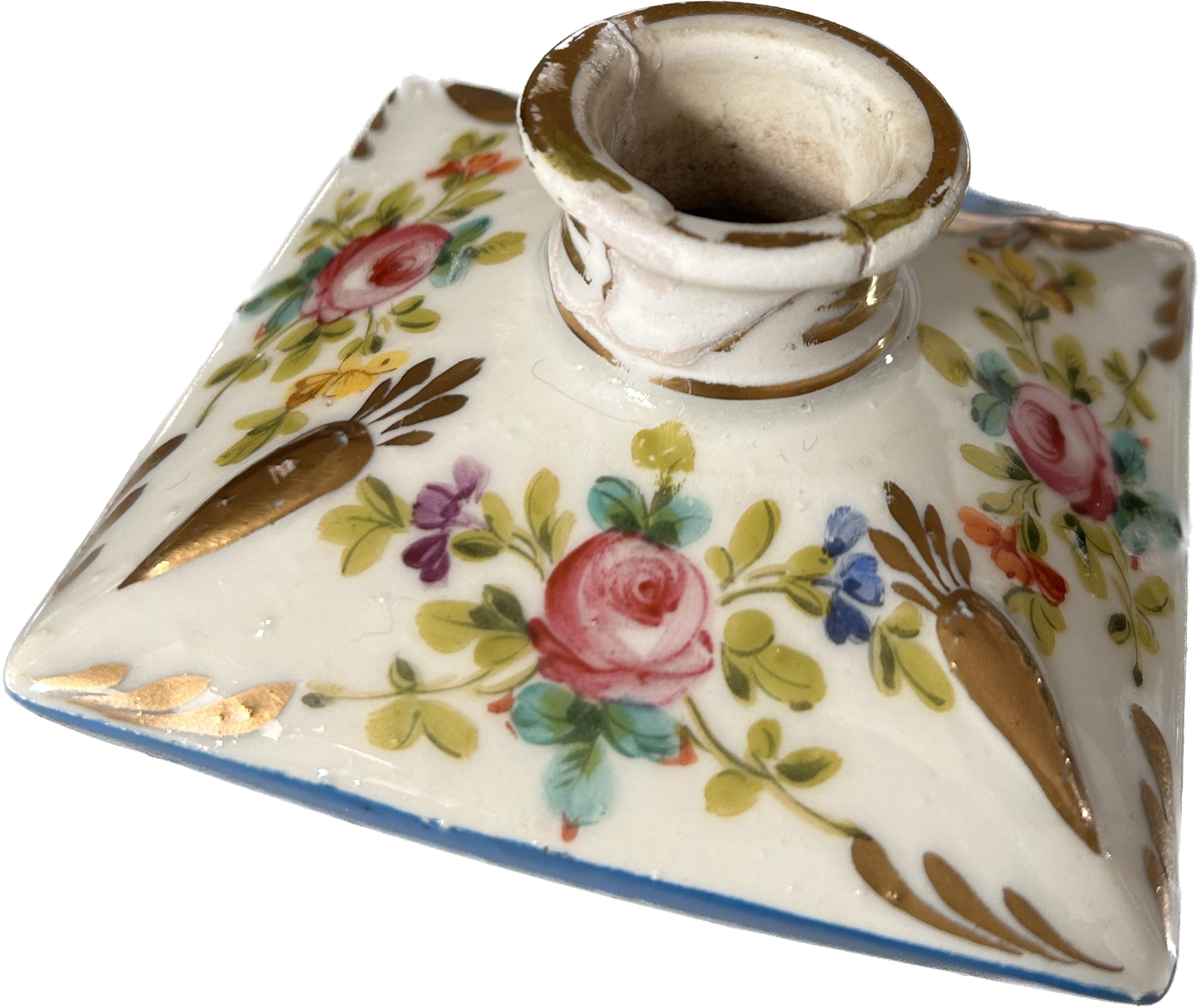 Pair of perfume vial in sèvres porcelain