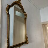 Vintage mirror in wood