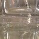 Magnificent rectangular crystal vase of daum years 1960 1970