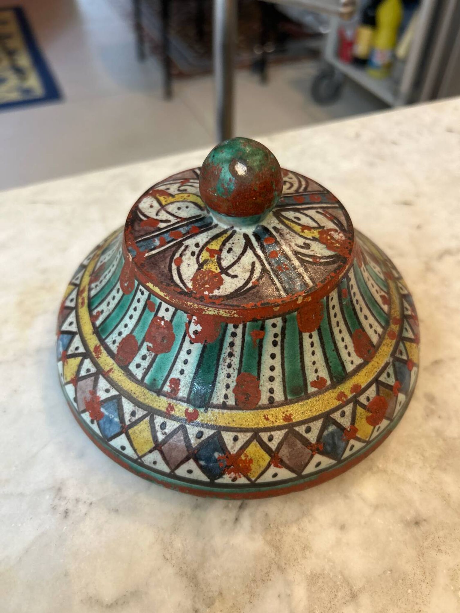 Couvercle de jobbana marocain