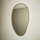 Brass mirror 60cm