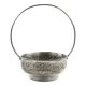 Art Nouveau sugar bowl, silver-plated metal, Sweden, early 20th century
