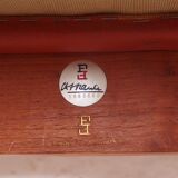 Pair of vintage armchairs by Ole Gjerlovs Knudsen and Torben Lind for France and SØn 1960