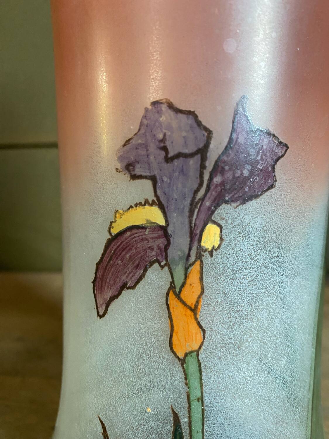 Paire de vases art nouveau début XXeme