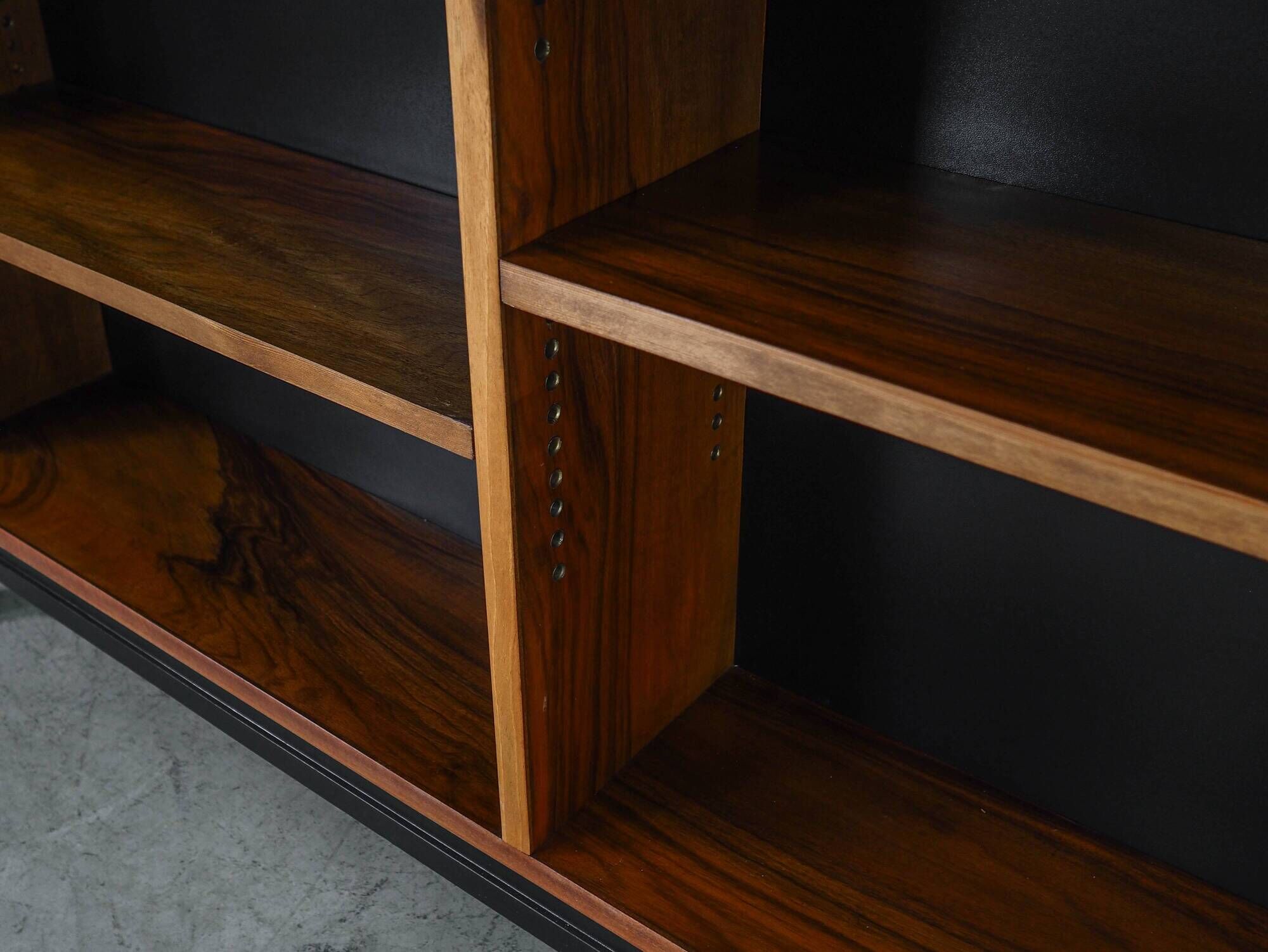 Walnut bookcase, Danish design, 1970s, production: Denmark