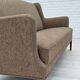 1960s, Danish 3-seater sofa, furniture wool, teak wood.
