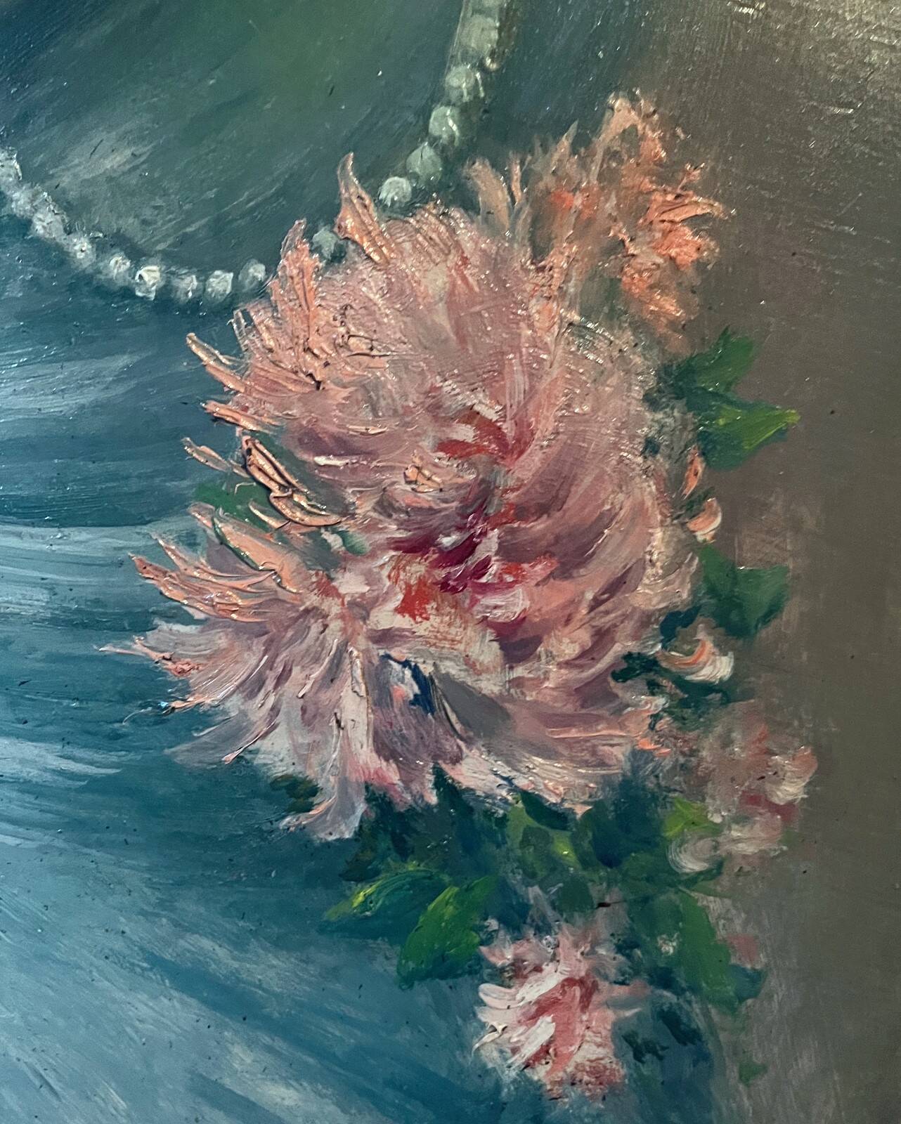 Important Tableau Portrait of Notable (Dijon) Vital Keuller (1866-1945)