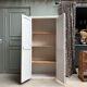 Armoire parisienne patinée, rénovée