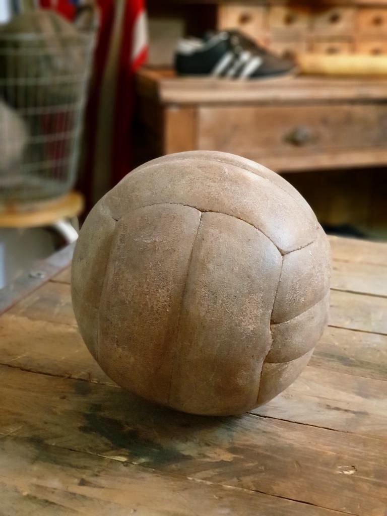 Vintage leather football