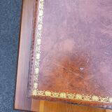 Old vintage English revolving bookcase